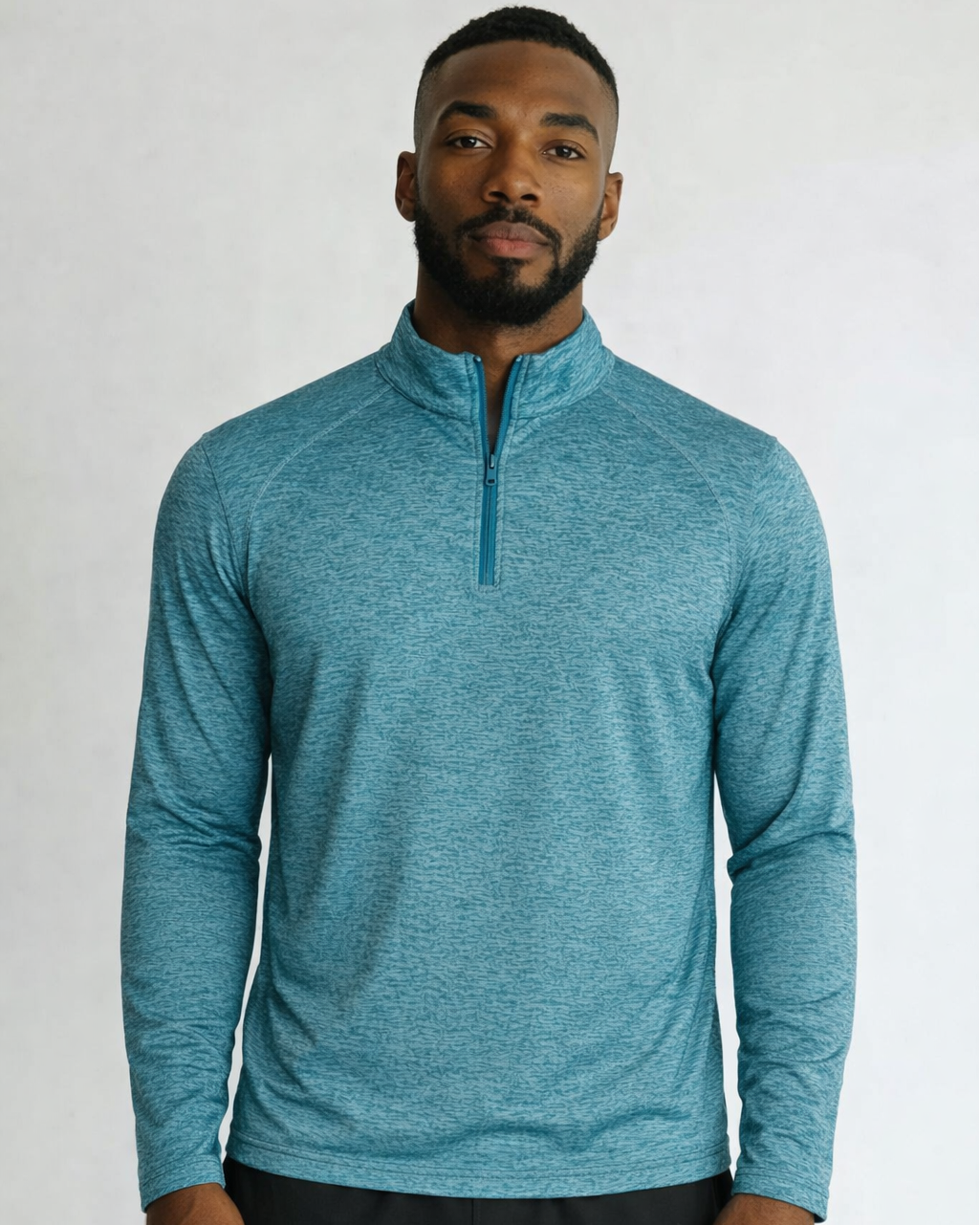 Elevon Performance Zip Top – Blue