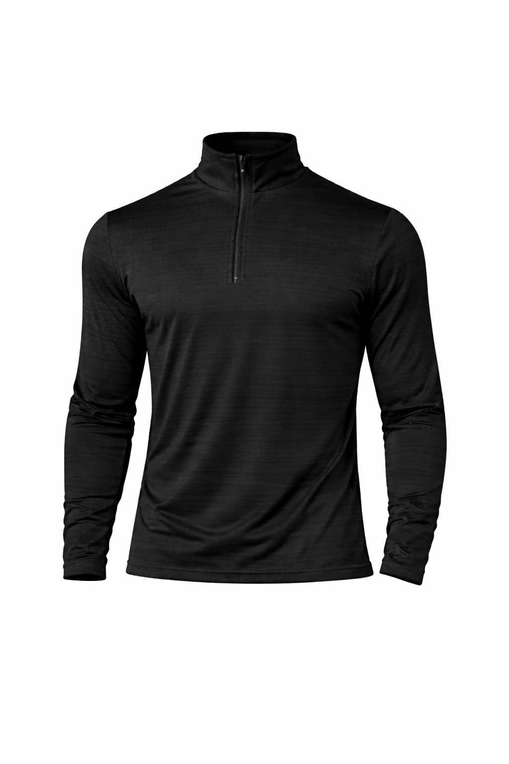 Elevon Performance Zip Top – Black